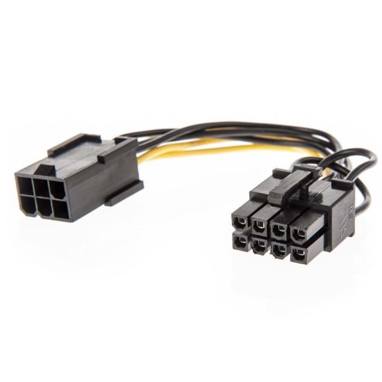 Cable Length: 14cm ShineBear JONSNOW 24 Pin Male to 20 Pin Female PCI Express Power Converter Cable Video Graphics Card